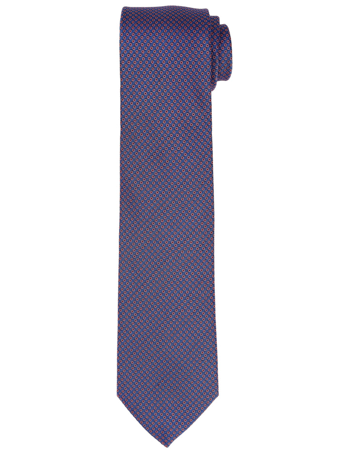 Corbata falso pois Azul/rosa