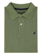Polo pique manga corta Verde olica