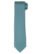 Corbata pulpos Azul/verde