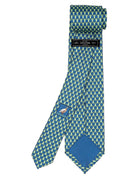 Corbata pulpos Azul/verde