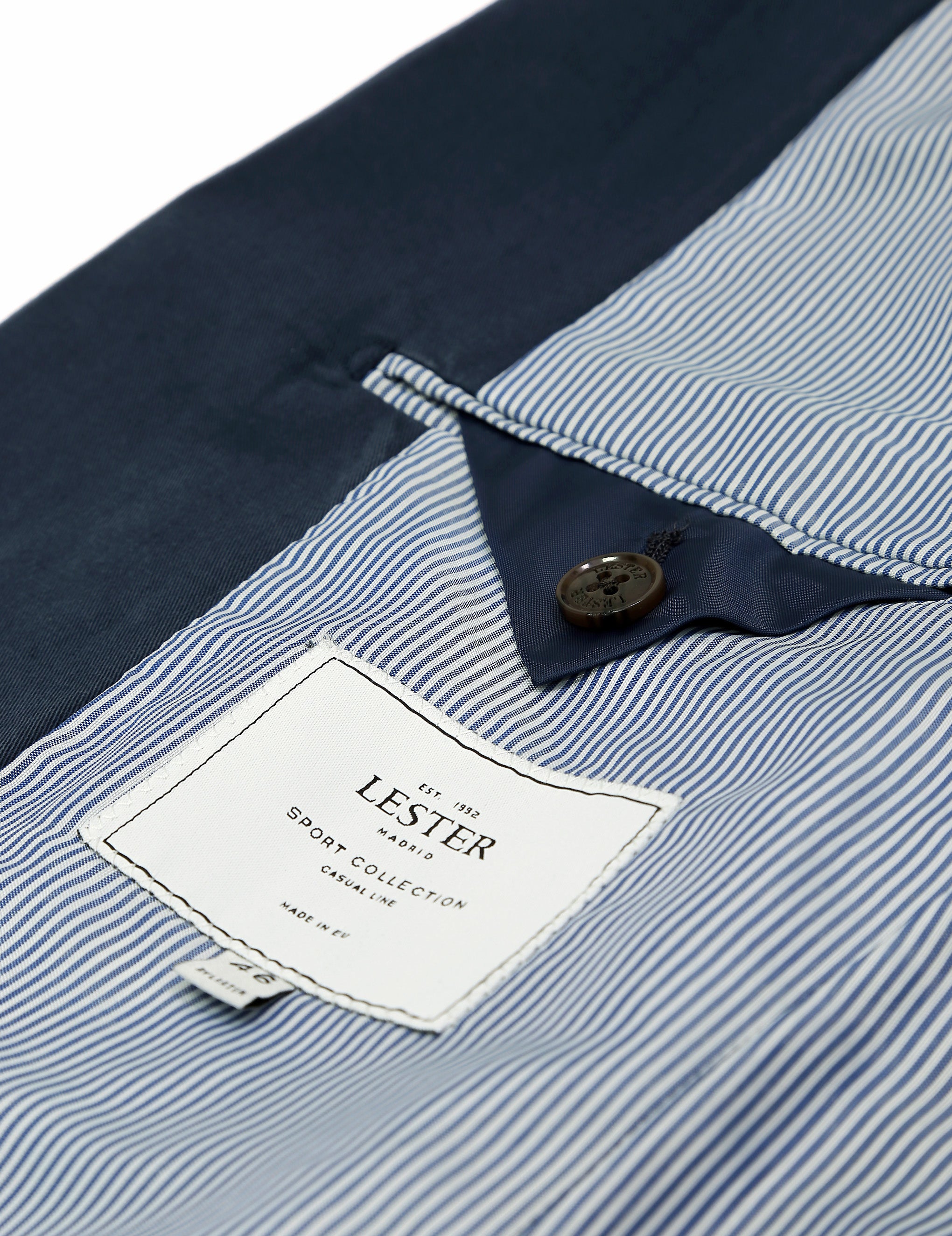 Chaqueta gabardina lavada Azul