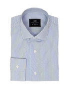 Camisa vestir multirayas Azul