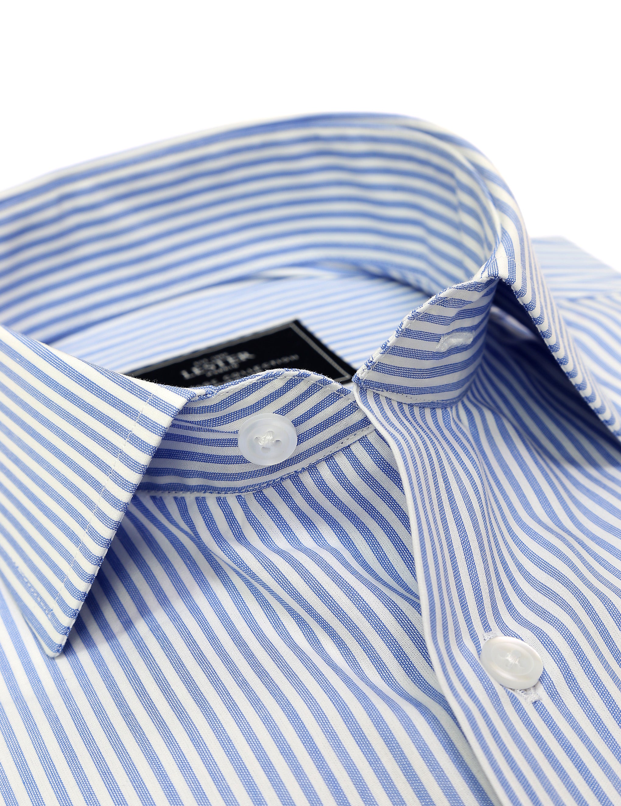 Camisa vestir multirayas Azul