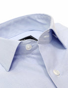 Camisa vestir raya fina Azul
