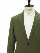 Chaqueta gabardina lavada Verde