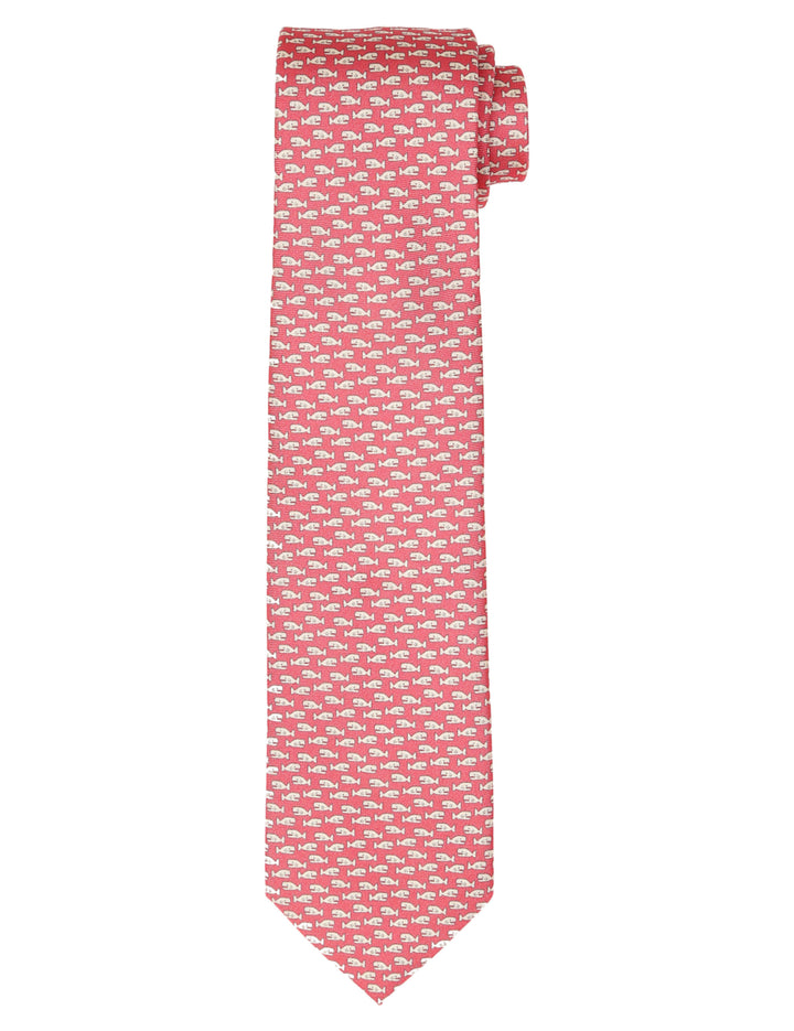 Corbata ballenas Rosa/rosa