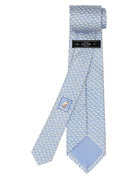 Corbata ballenas Azul/verde