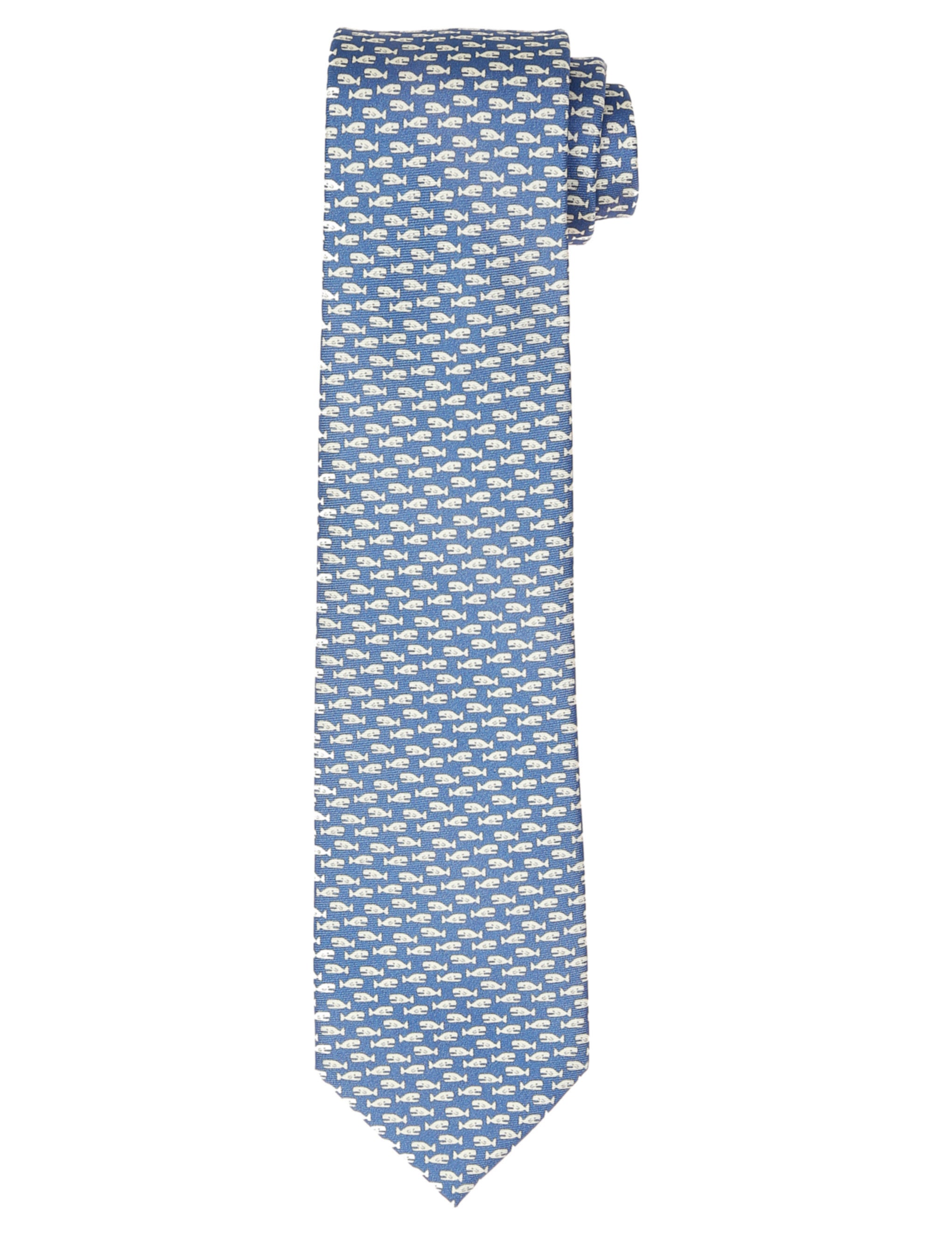 Corbata ballenas Azul/blanco