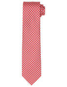 Corbata cadena nudo Rojo/azul