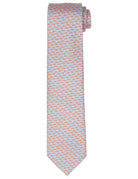 Corbata ballenas Azul/rosa
