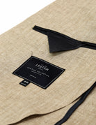 Chaqueta lino espiga Beige