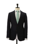 Chaqueta lino espiga Azul oscuro