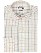 Camisa sport cuadro Azul/rosa