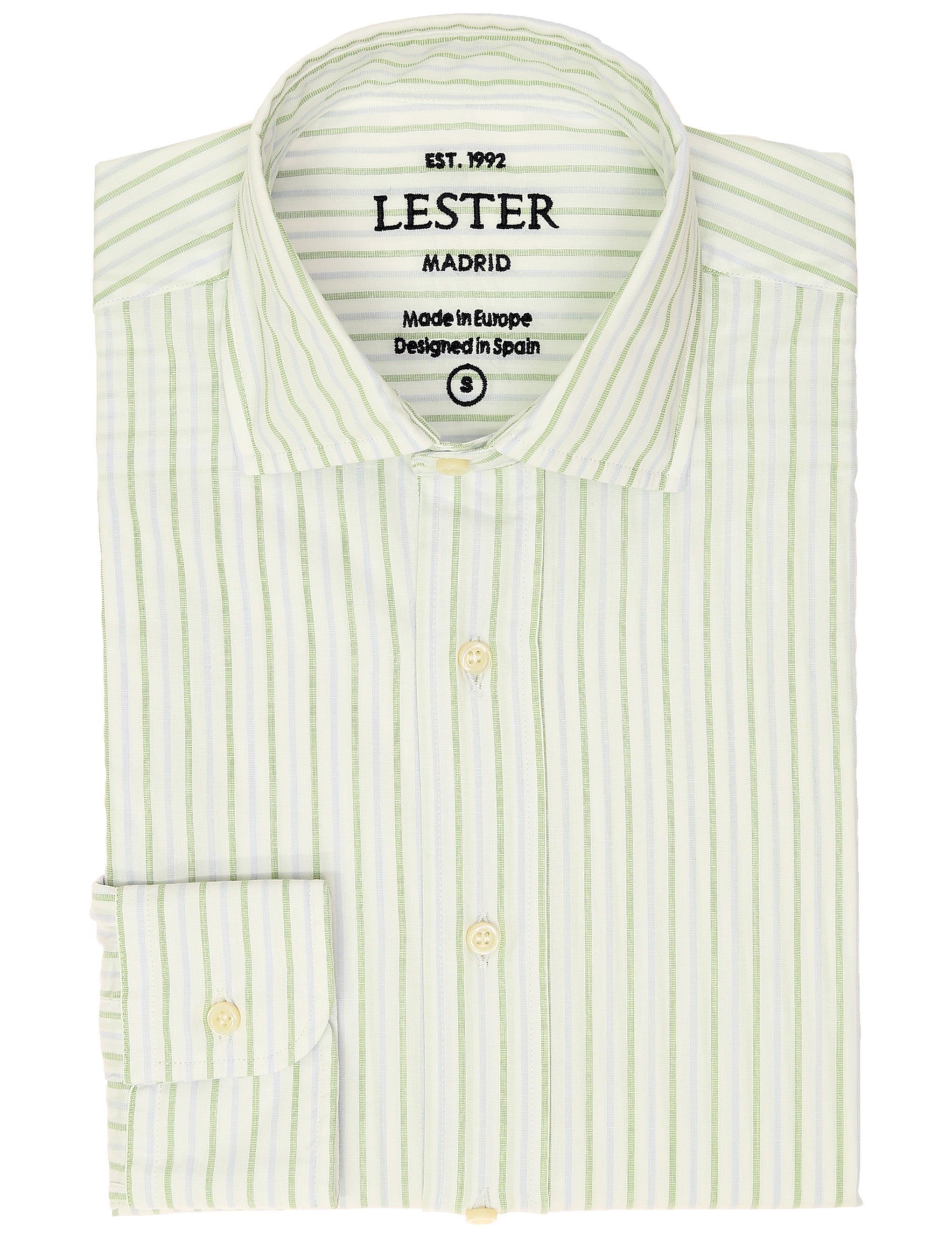 Camisa sport raya Azul/verde
