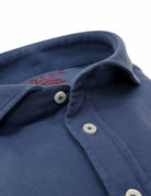 Camisa pique malla Azul oscuro