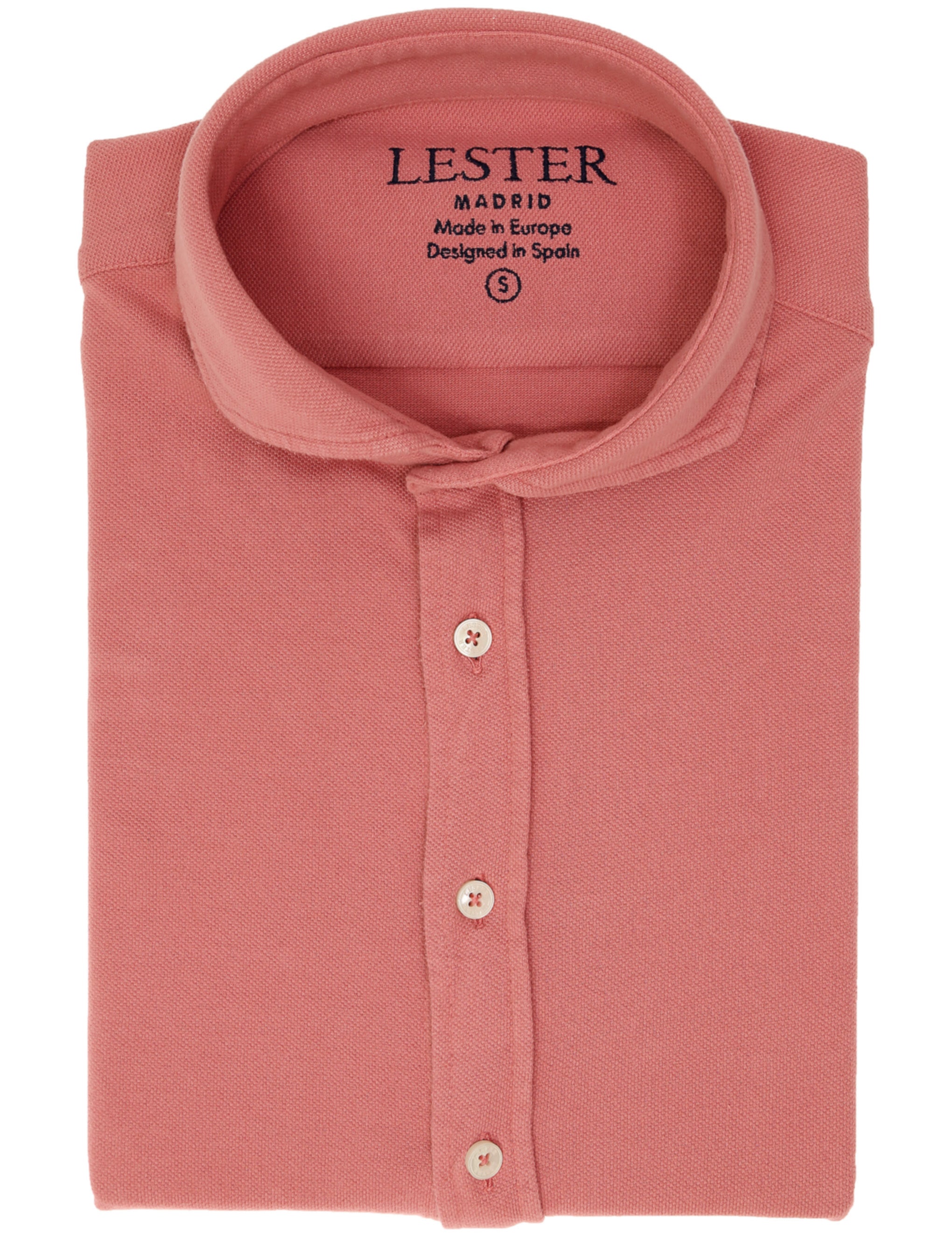 Camisa pique malla Rosa