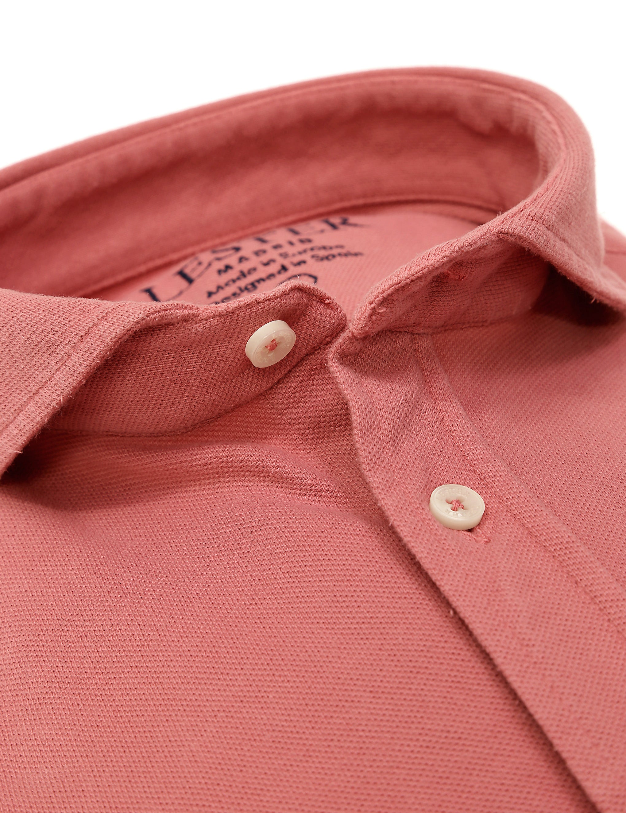Camisa pique malla Rosa