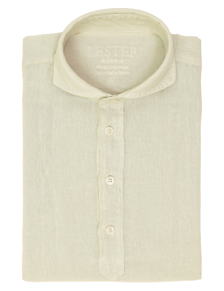 Polera lino Crudo