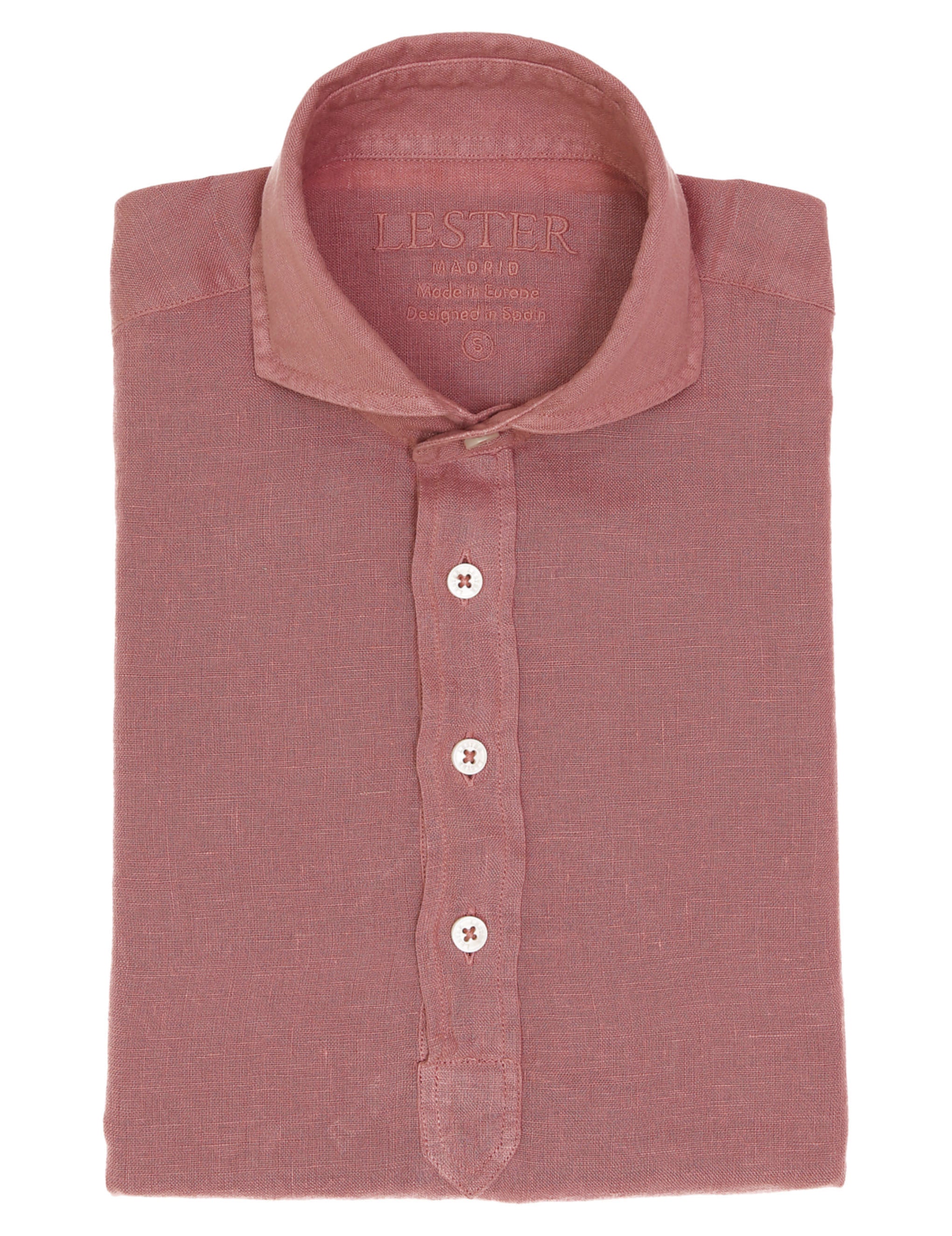 Polera lino Rosa