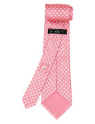 Corbata patitos Rosa/blanco