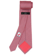 Corbata cadena horizontal Rosa/azul