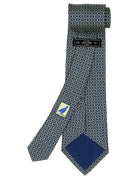 Corbata cadena horizontal Azul/verde