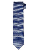 Corbata perritos Azul/azul