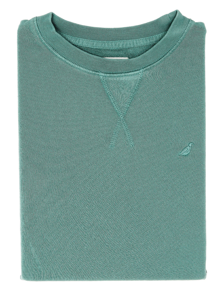 Sudadera lavada perdiz Verde