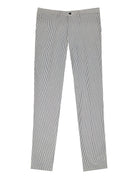 Pantalón seersucker Azul