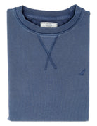 Sudadera lavada perdiz Azul marino