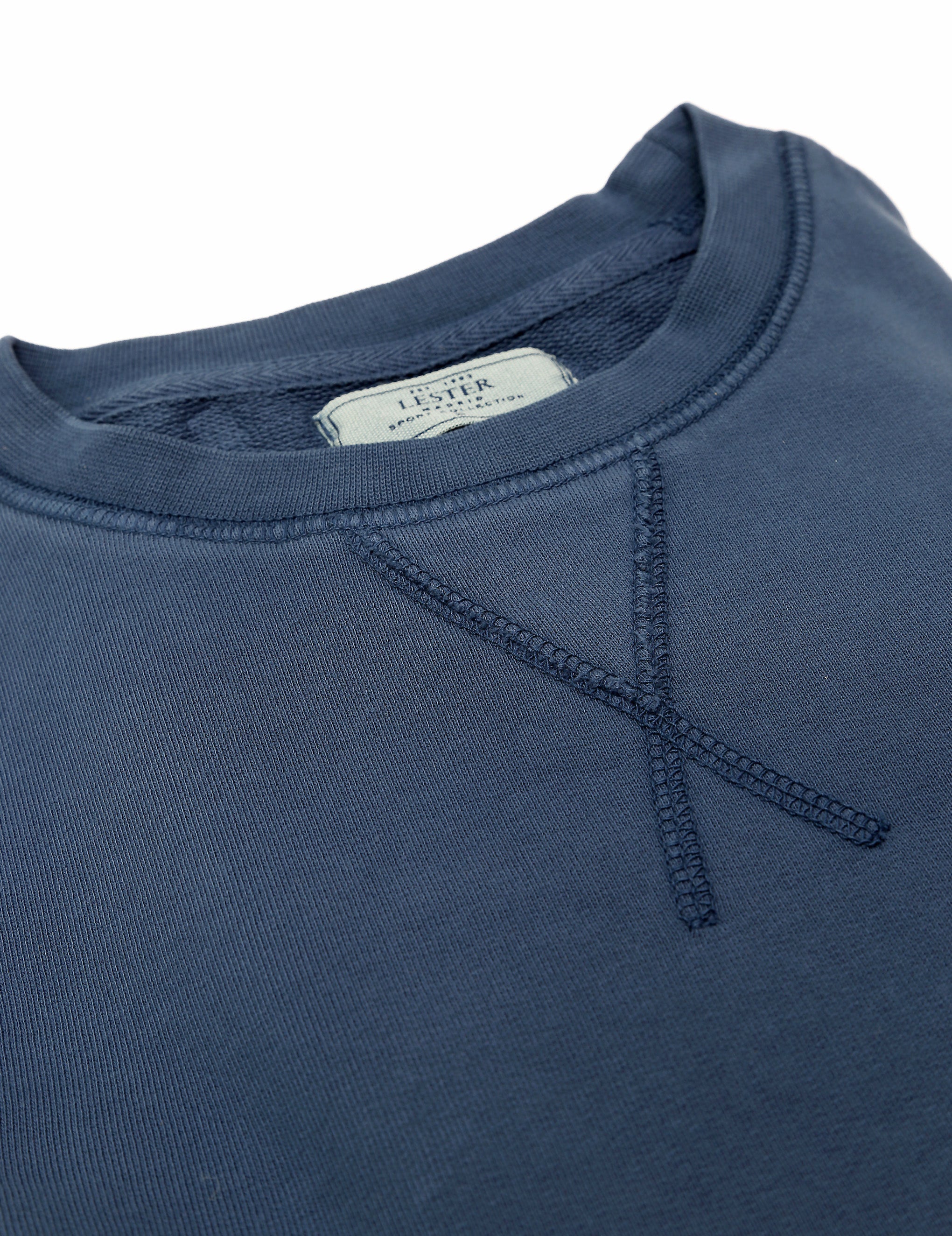 Sudadera lavada perdiz Azul marino
