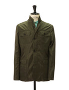 Chaqueta blazer impermeable Kaki
