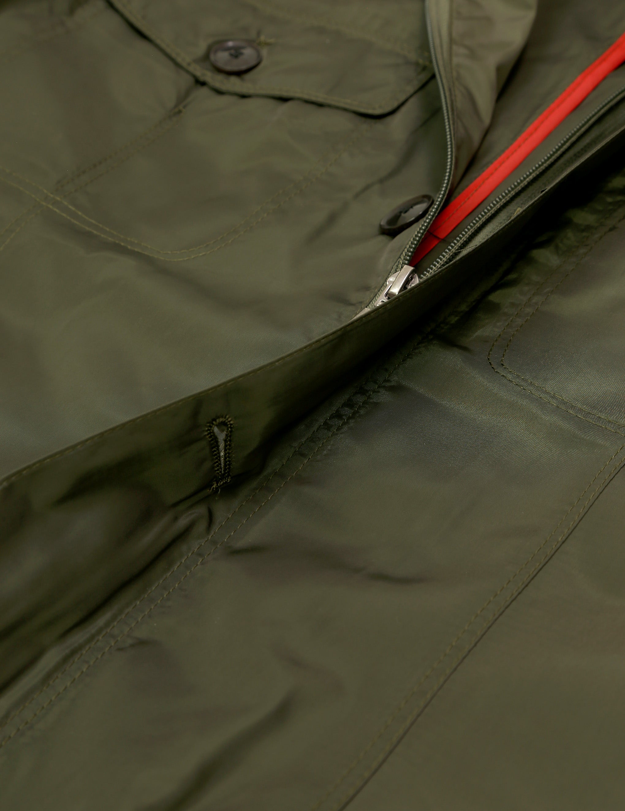 Chaqueta blazer impermeable Kaki