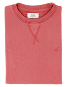Sudadera lavada perdiz Burdeos