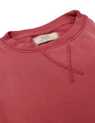 Sudadera lavada perdiz Burdeos