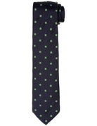Corbata trebol Azul/verde