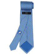 Corbata cadena anclas Azul/azul