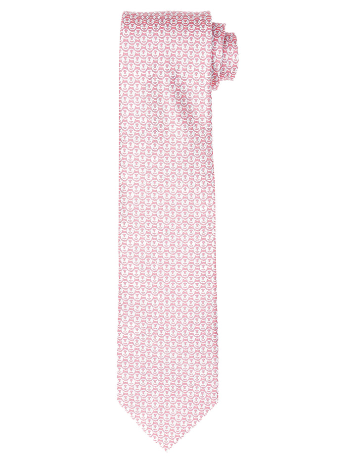 Corbata boton Rosa/azul