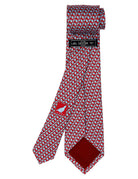 Corbata vespas Rojo/azul