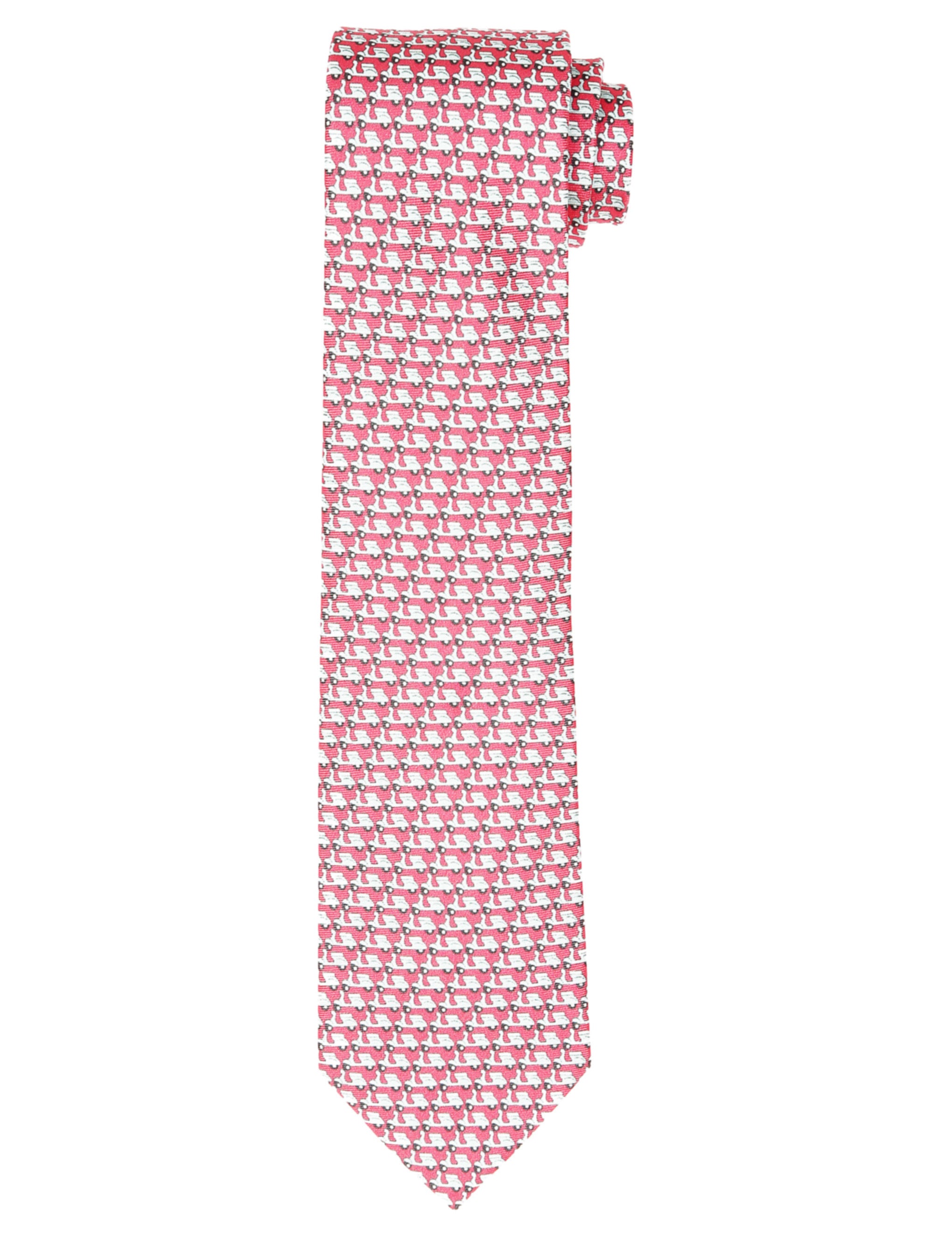 Corbata vespas Rosa/azul