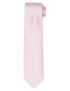 Corbata hojas Rosa/azul