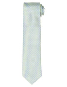 Corbata boton Azul/verde