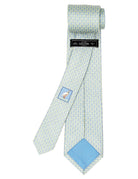 Corbata boton Azul/verde