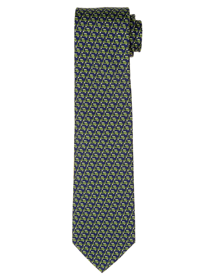 Corbata vespas Azul/verde