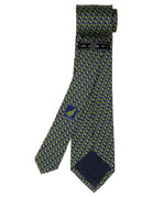 Corbata vespas Azul/verde