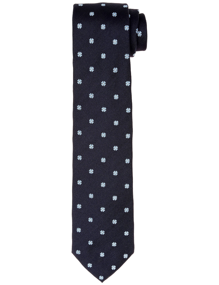 Corbata trebol Azul/azul