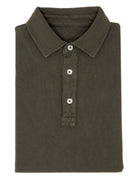 Polo pique lavado Gris