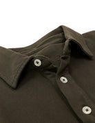 Polo pique lavado Gris