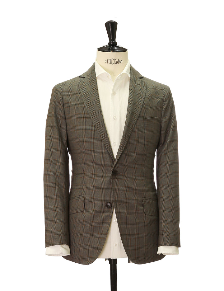 Chaqueta principe gales lana Verde