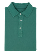 Polo pique lavado Verde claro